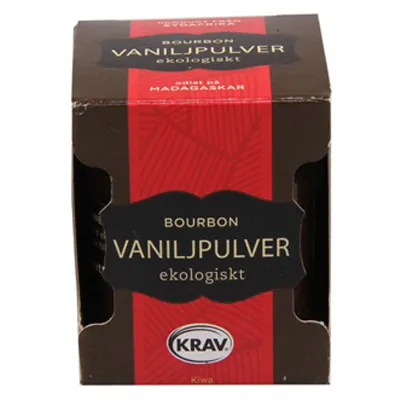 Khoisan Tea Bourbon Vaniljpulver, 10g ekologisk