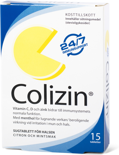 Colizin 15 tabletter