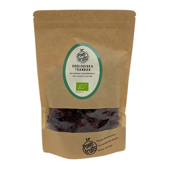 Powerfruits Tranbär, 500 g ekologisk