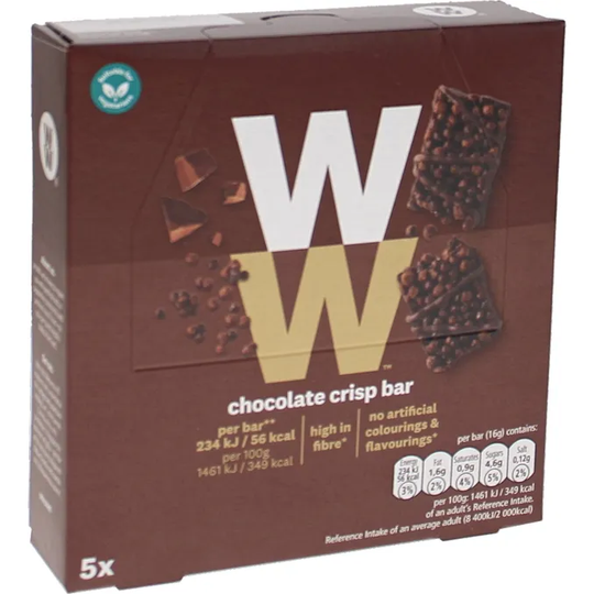 Weight Watchers 2 x Chocolate Crisp Bar