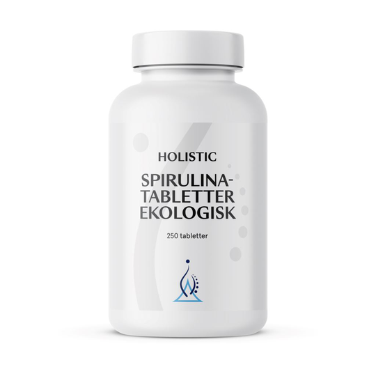 Holistic Spirulinatabletter ekologisk, 250 tabletter