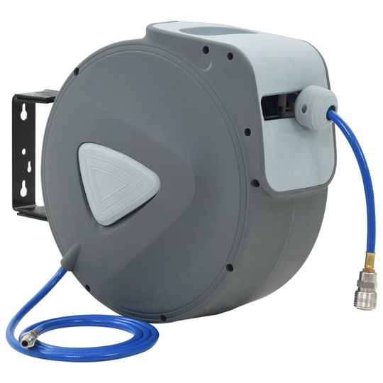 vidaXL Automatisk luftslangvinda 1/4" 30 m