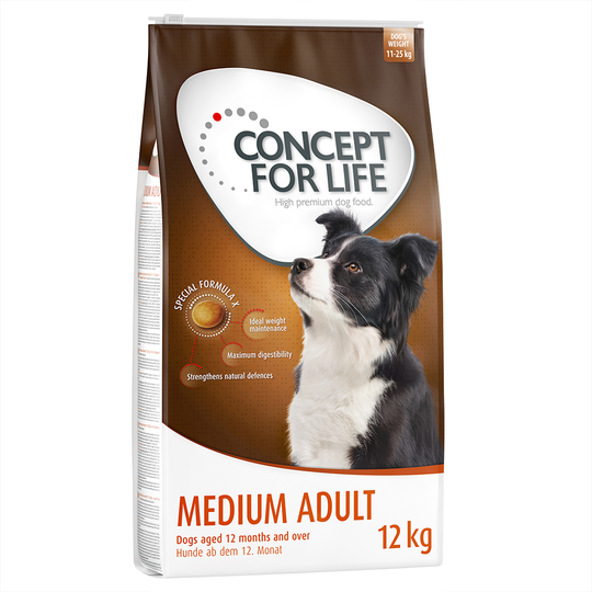 Concept for Life Medium Adult - Ekonomipack: 2 x 12 kg