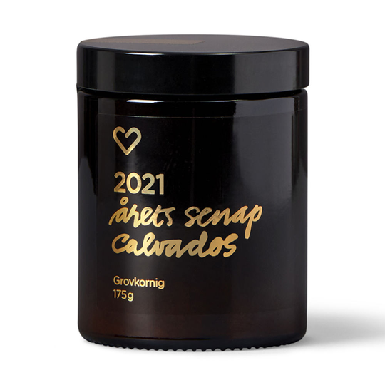 JUL21 Hjärtats Senap Calvados 175g