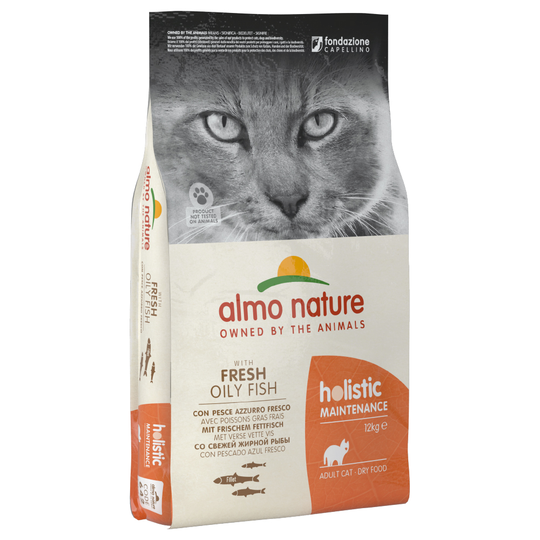 Almo Nature Holistic Oily Fish & Rice - Ekonomipack: 2 x 12 kg