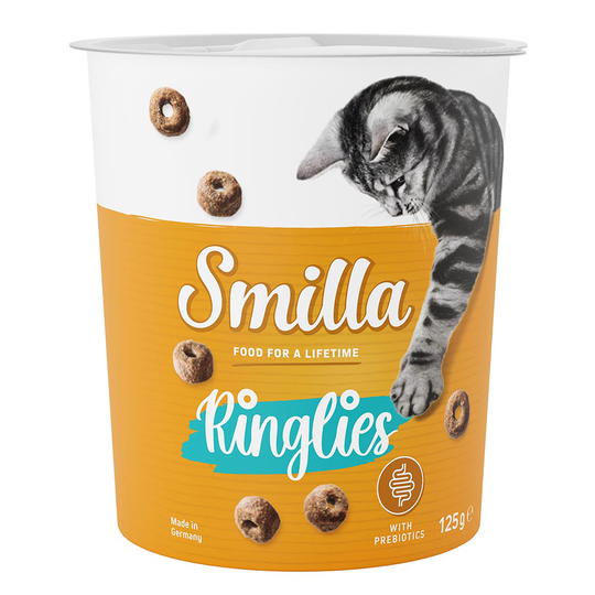 2 + 1 på köpet! 3 x 125 g Smilla knapergodis - Ringlies