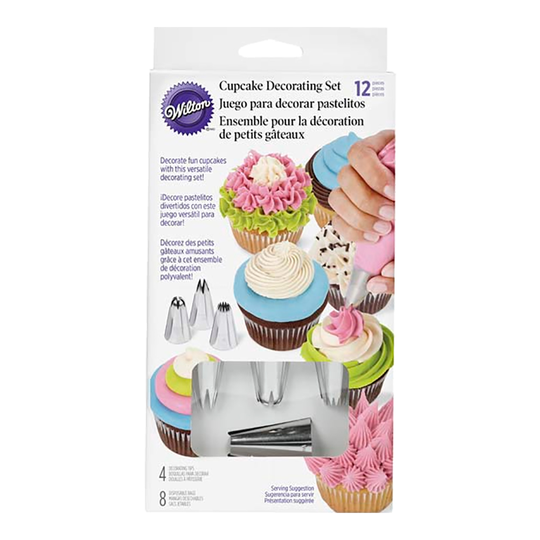 Wilton - Dekoreringsset muffins 12 delar