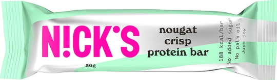 NICK'S Protein Bar Nougat Crisp 50g