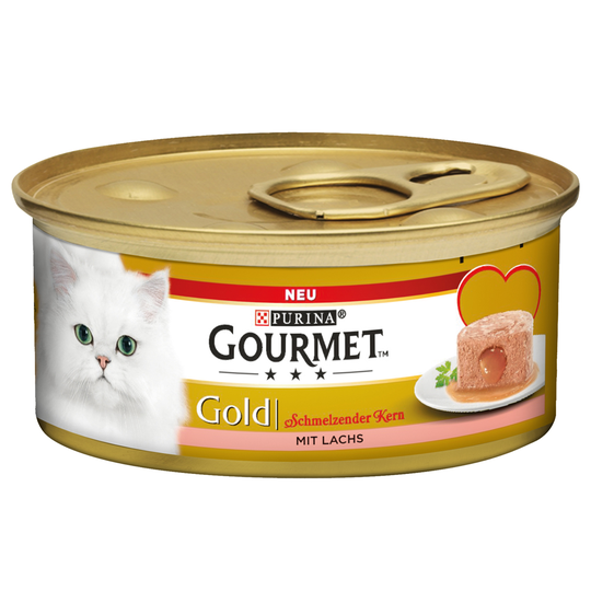24 + 12 på köpet! 36 x 85 g Gourmet Gold - Melting Heart - Lax