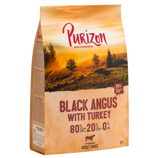 Purizon Adult Black Angus Beef & Turkey - Grain Free - 1 kg
