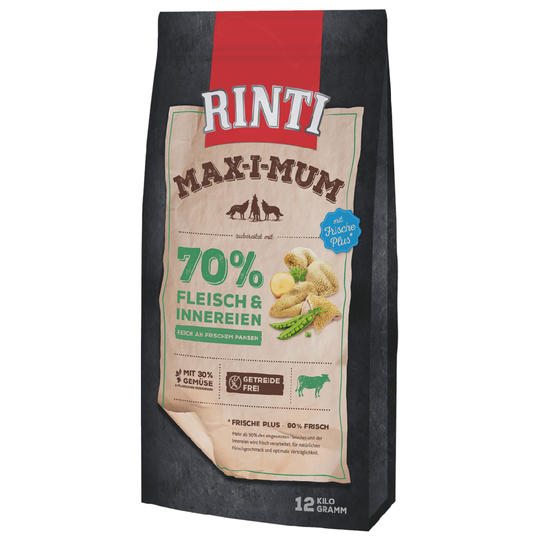 Ekonomipack: 2 x 12 kg Rinti Max-I-Mum torrfoder - Våm (2 x 12 kg)