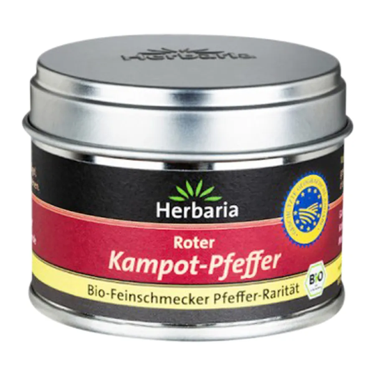 Herbaria Röd Kampotpeppar, 30 g ekologisk