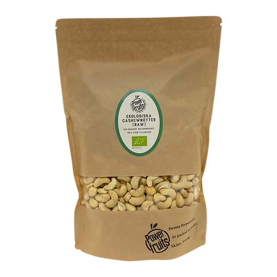 Powerfruits Cashewnötter, 1 kg ekologisk