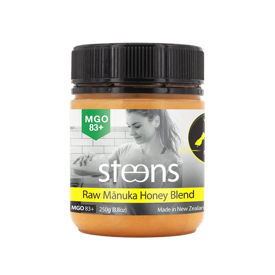 Steens MGO 83+ (UMF™ 5+) Raw Manukahonung Multifloral, 250g
