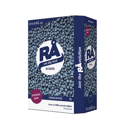 RÅ Blåbär Bag-in-Box, 3l