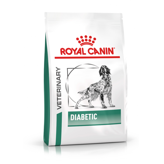 Ekonomipack: 2 påsar Royal Canin Veterinary hundfoder till lågt pris! - Diabetic (2 x 12 kg)
