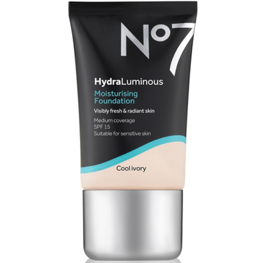 No7 HydraLuminous Moisturising Foundation SPF15 Cool Ivory 30 ml