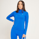 MP Women's Training Slim Fit 1/4 Zip - Blå - XXS
