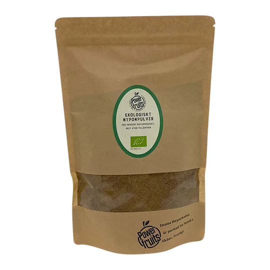 Powerfruits Nyponpulver, 500 g ekologisk