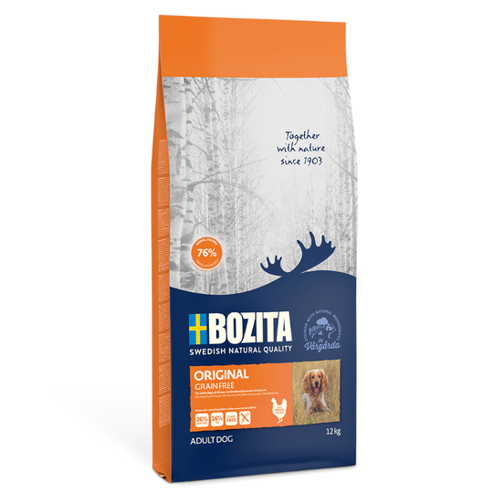 Bozita Original Grain Free Chicken - Ekonomipack: 2 x 12 kg
