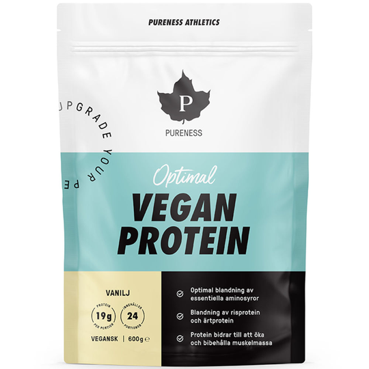 Pureness Athletics Optimal Vegan Protein Vanilj 600 g