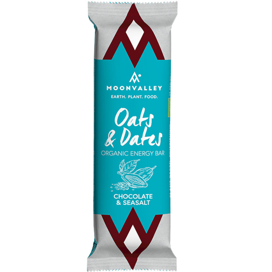 Moonvalley Chocolate Seasalt Bar 50 g 18-pack