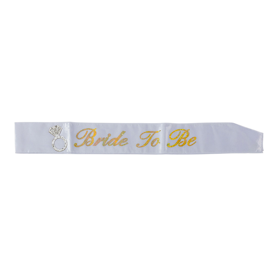 Ordensband Bride to Be Glitter