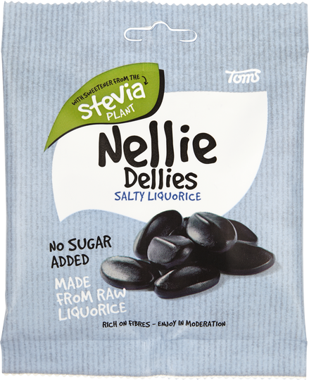 Nellie Dellies Salty Liquorice 90g