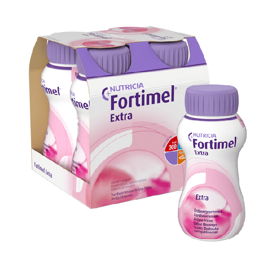 Fortimel Extra Jordgubb 4 x 200 ml