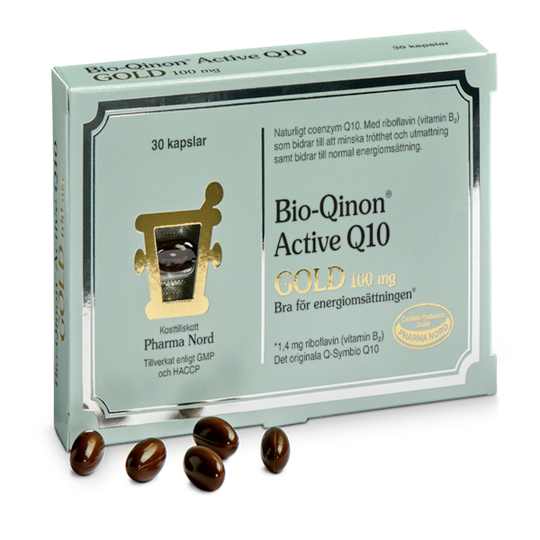 Pharma Nord Bio-Qinon Active Q10 Gold 100mg 30 kapslar