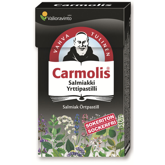Carmolis Örtpastill Salmiak 45 g