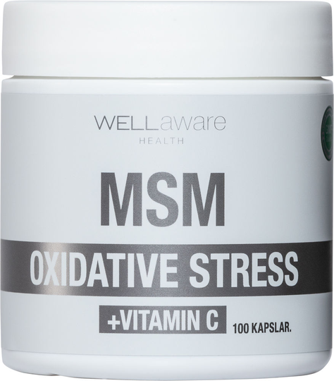 WellAware Health MSM + Vitamin C 100 kapslar