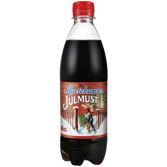 Apotekarnes 3 x Julmust Flaska