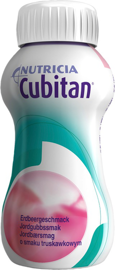 204814 Cubitan Jordgubb 4x200ml