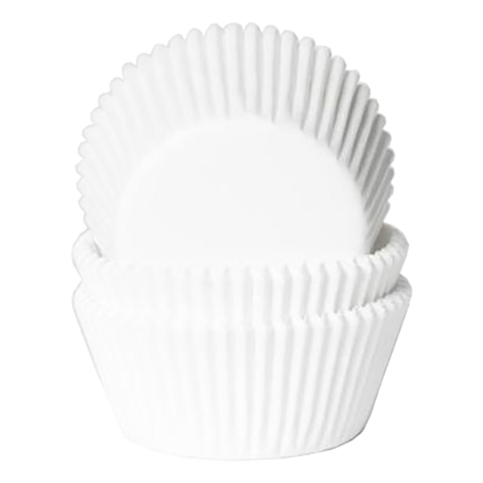 Muffinsformar Vit - 50-pack