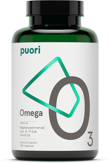 Puori O3 Omega-3 180 kapslar 2000 mg