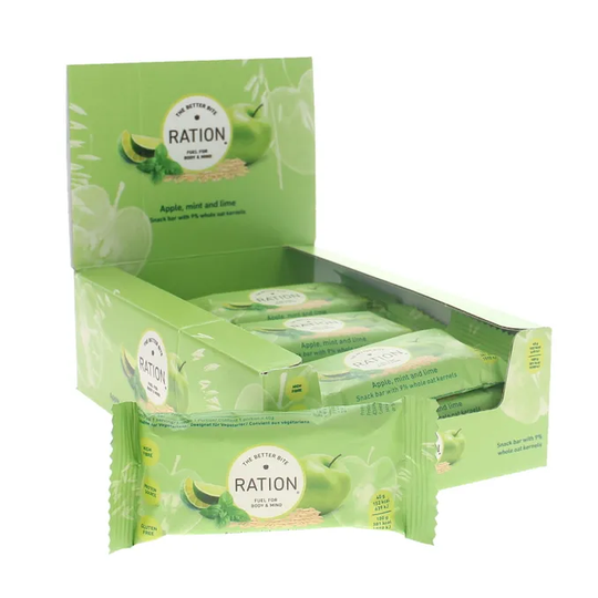 Ration Bar Äpple Mint Lime 12-pack