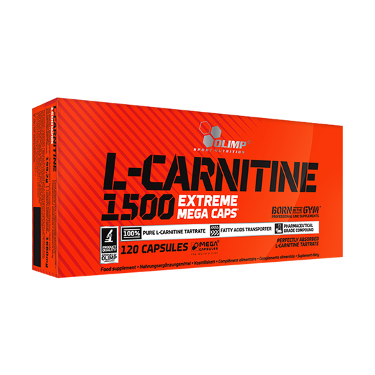 L-Carnitine 1500 Extreme, 120 mega caps