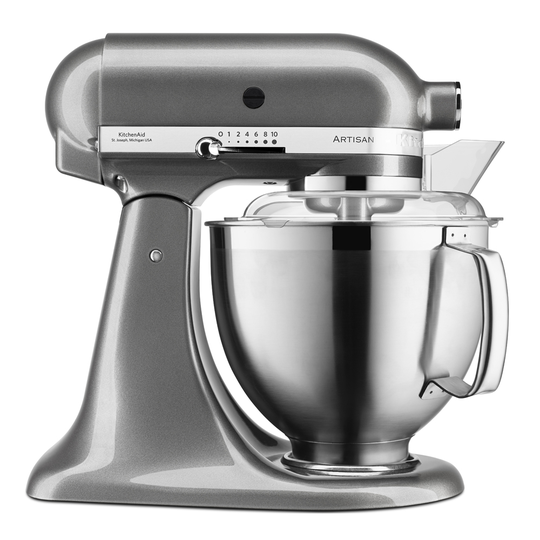 KitchenAid - KitchenAid Artisan Köksmaskin 5KSM185PS 4,8 L Medallion Silver