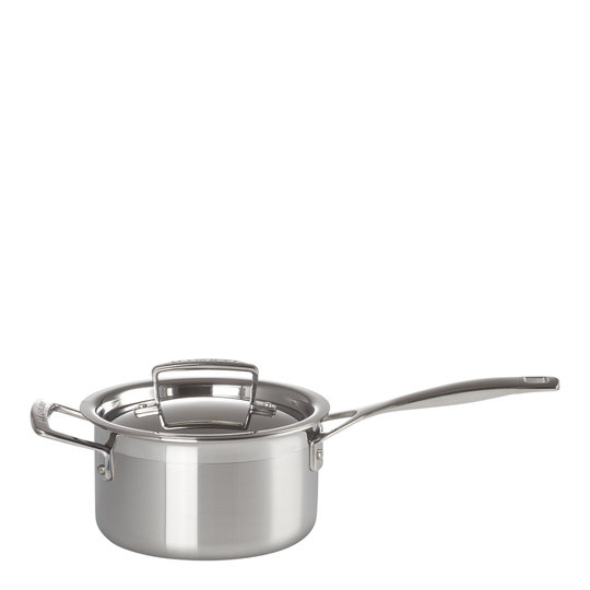 Le Creuset - 3Ply Kastrull med lock 16 cm 1,9 L