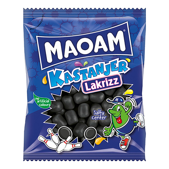 Maoam Kastanjer Dark - 120 gram