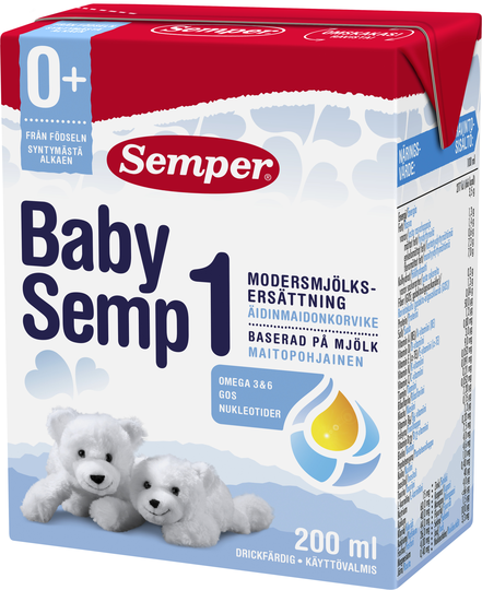 BabySemp 1 Modersmjölkersättning 200ml