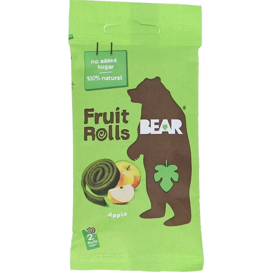 Bear Nibbles 2 x Fruktrullar Äpple