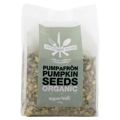 Superfruit Pumpafrön Naturella, 750g ekologisk