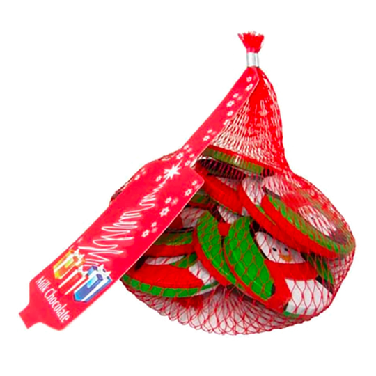 Julmynt Choklad i Nät - 72 gram