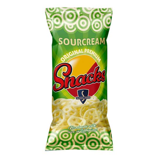 Sundlings Sourcream Snacks - 110 gram