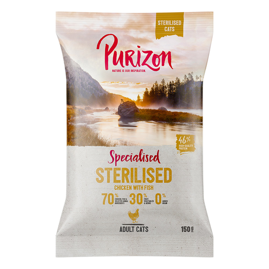 Purizon Adult Sterilised Chicken & Fish - 150 g
