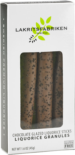 Lakritsfabriken Liquorice Sticks Milk Chocolate&Granul 45g