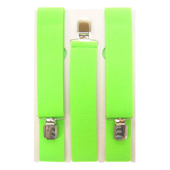 Hängslen UV Neon Grön