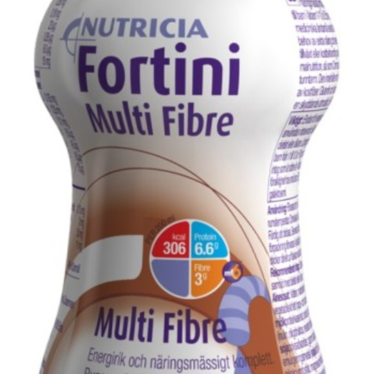 Nutricia Fortini Multi Fibre Choklad 200 ml